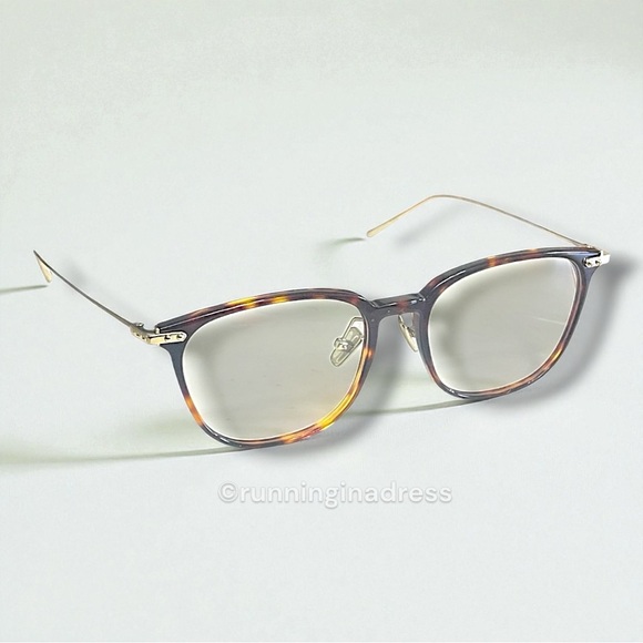 Linda Farrow Linear Wright Rectangular
Optical Glasses Tortoiseshell LF07 C3 OPT - Picture 14 of 15